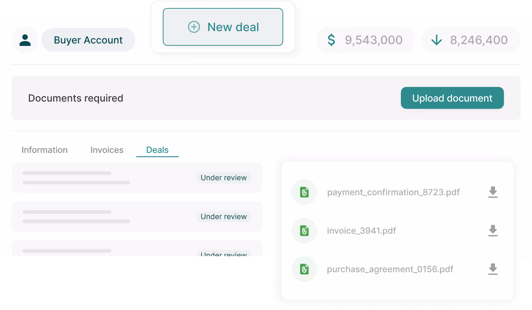 A screenshot of a web page with a new document and a new document.