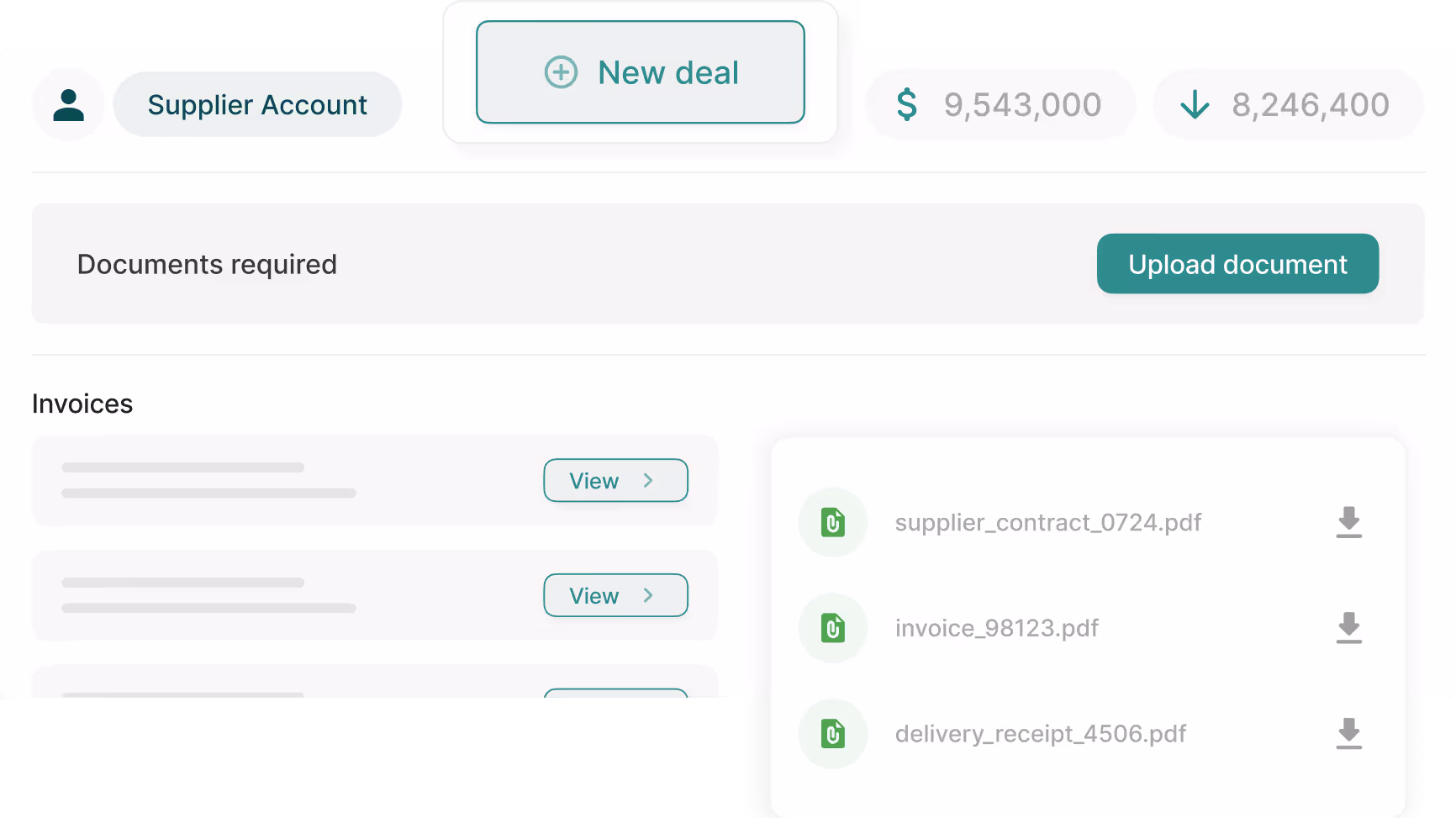 A screenshot of a web page with a new document and a new document.